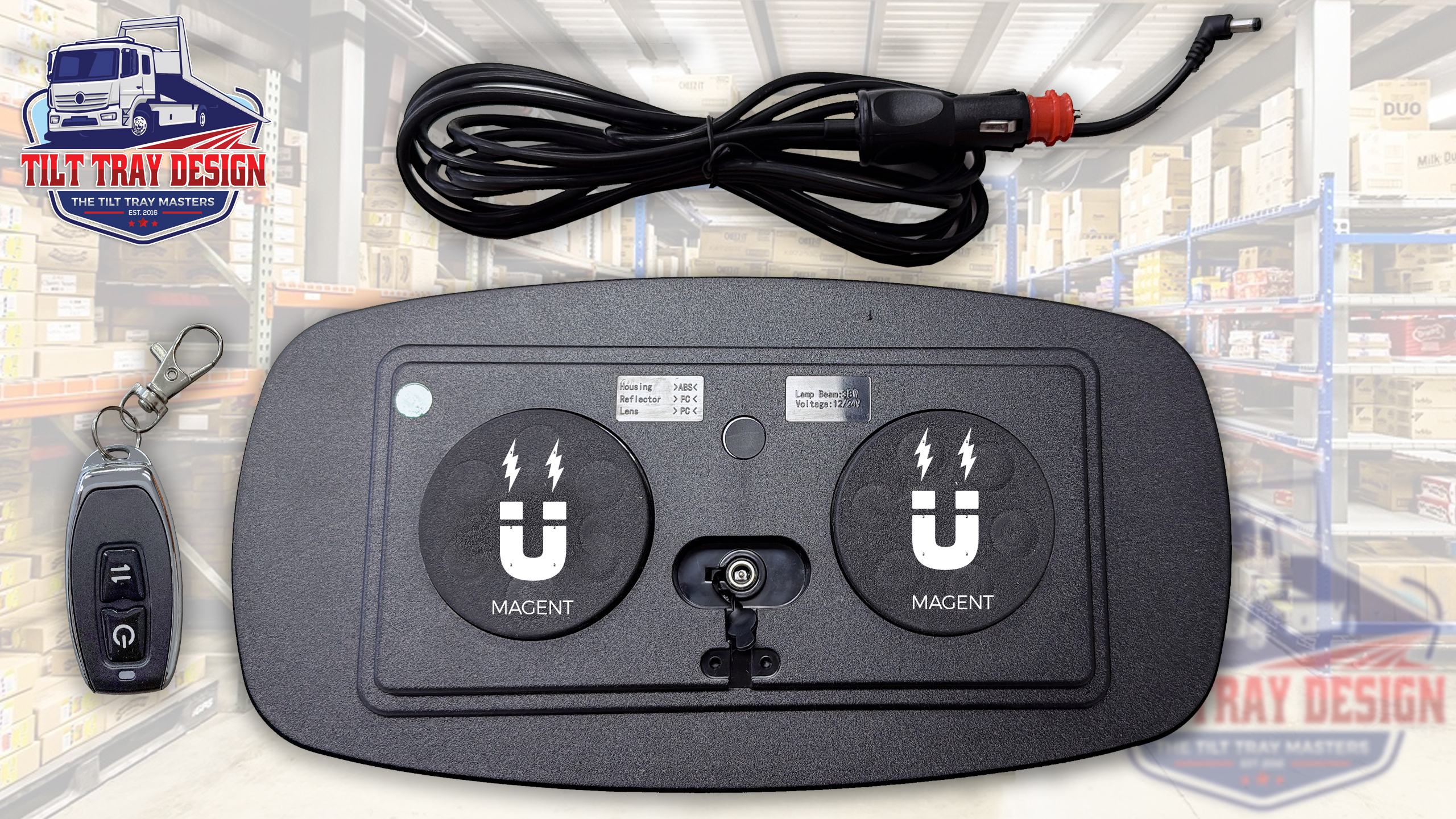 Led Amber Wireless warning lights - Image 4