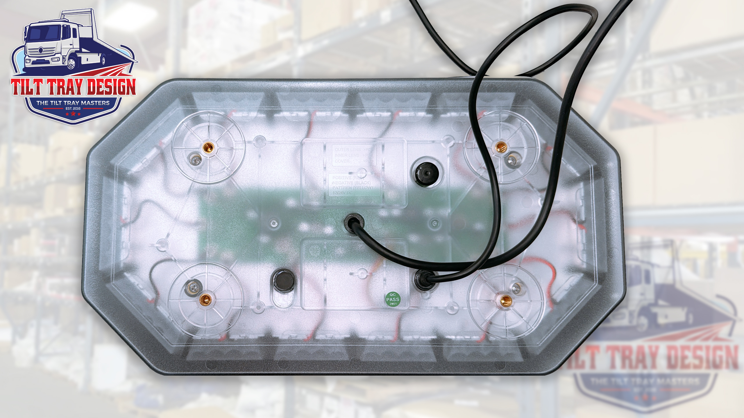 Tilt Tray Design - LED Light Bar - Tow Truck Accessories