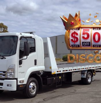 ISUZU FRD - Hino Tilt Tray Tow Truck For Sale Melbourne