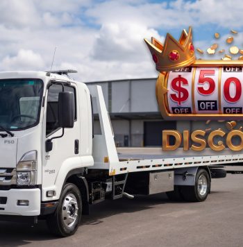 ISUZU FSD - Hino Tilt Tray Tow Truck For Sale Melbourne