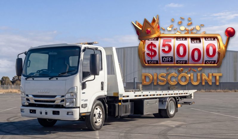 Isuzu NQR Tow Truck For Sale - Tilt Tray Tow Truck For Sale Brisbane - Tilt Tray Design